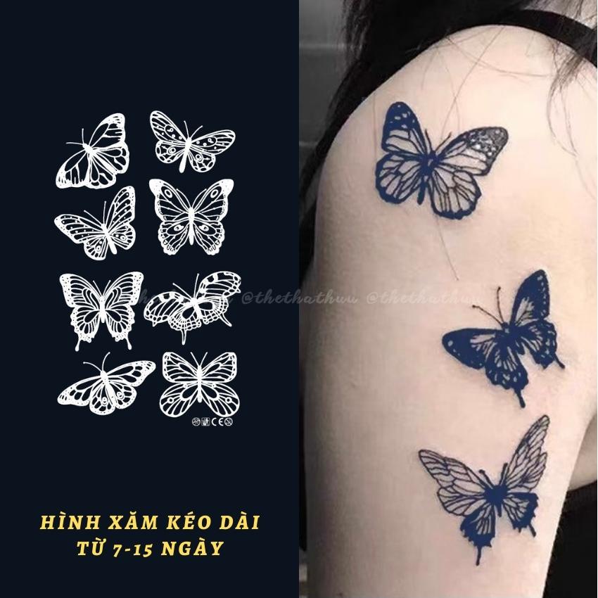 Hình Xăm Dán Tạm Thời 15 Ngày Thethathuu GZ049 Không Thấm Nước Mồ Hôi