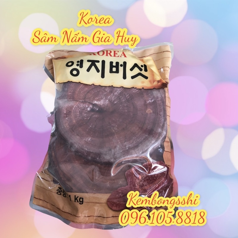 [HÀNG MỚI ] Nấm Linh Chi Đỏ Thượng Hạng Hàn Quốc, Túi 1Kg