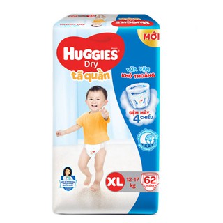 Bỉm/Tả quần Huggies M74 / L68 / XL62 / XXL56