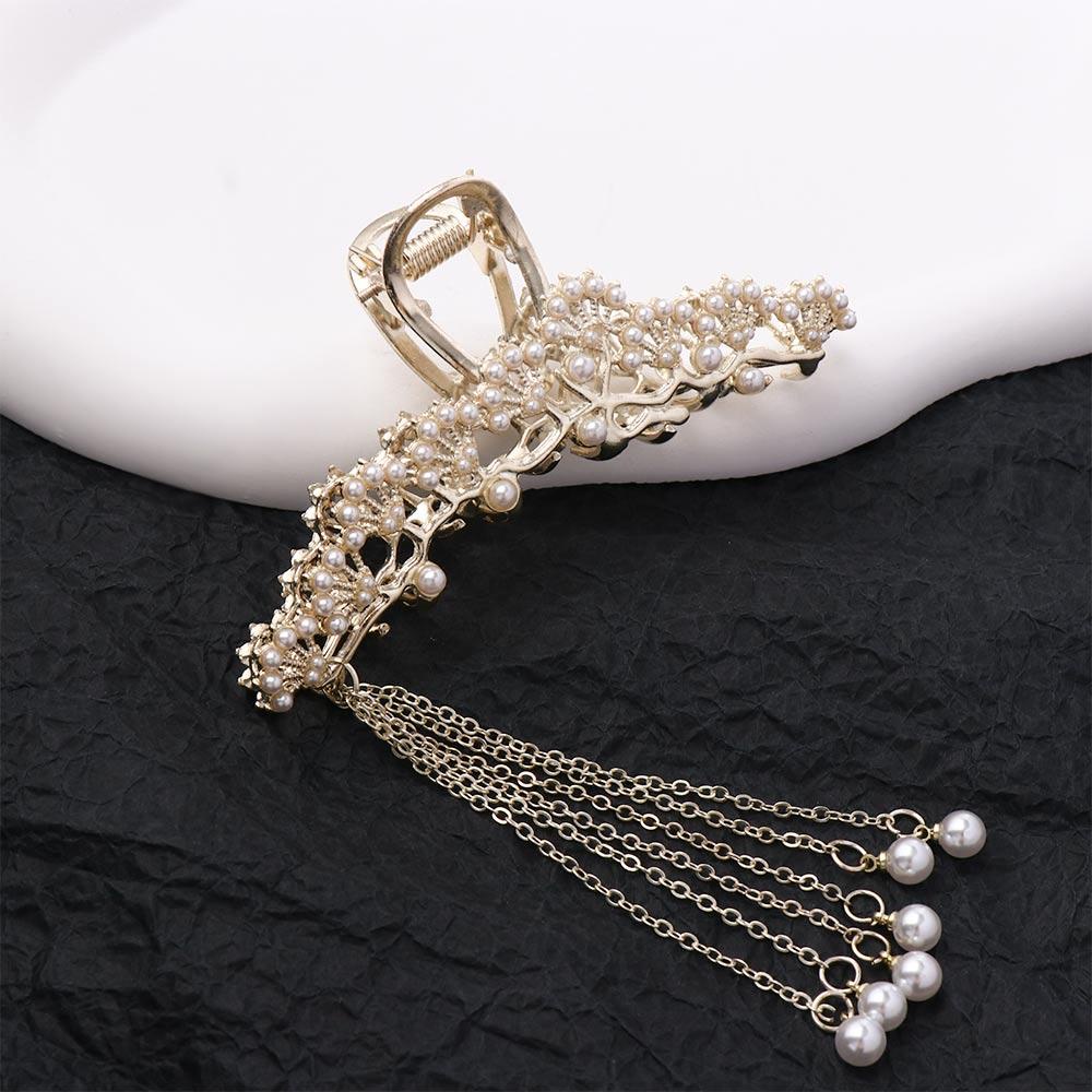 Kẹp Tóc Hình Cá Mập / Bông Hoa Phong Cách Cổ Điển Dễ Thương Xinh Xắn WMES15H