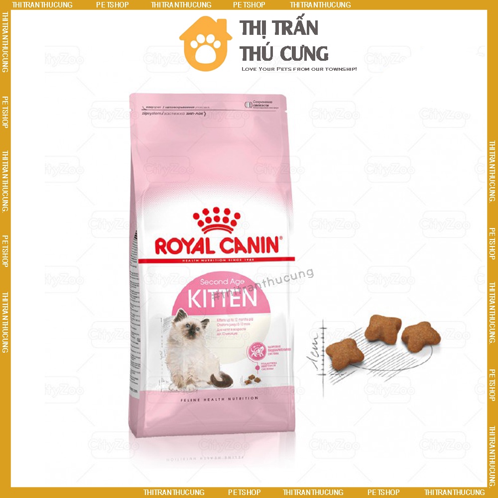 Thức Ăn Hạt Cho Mèo Royal Canin Kitten 400g 2Kg Dành Cho Mèo Con