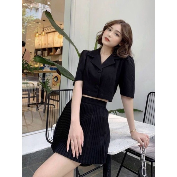 Chân váy xếp ly ngắn nhiều màu siêu xinh MSA173