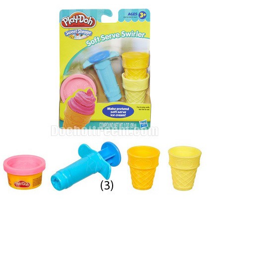 Bột nặn Play-Doh bộ làm kem mini 49654