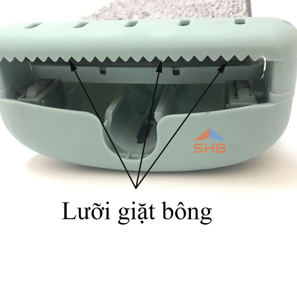 Cây lau nhà tự vắt thông minh 360 độ cao cấp , chổi lau nhà tự vắt không cần thùng lau nhà - Mã 12x42