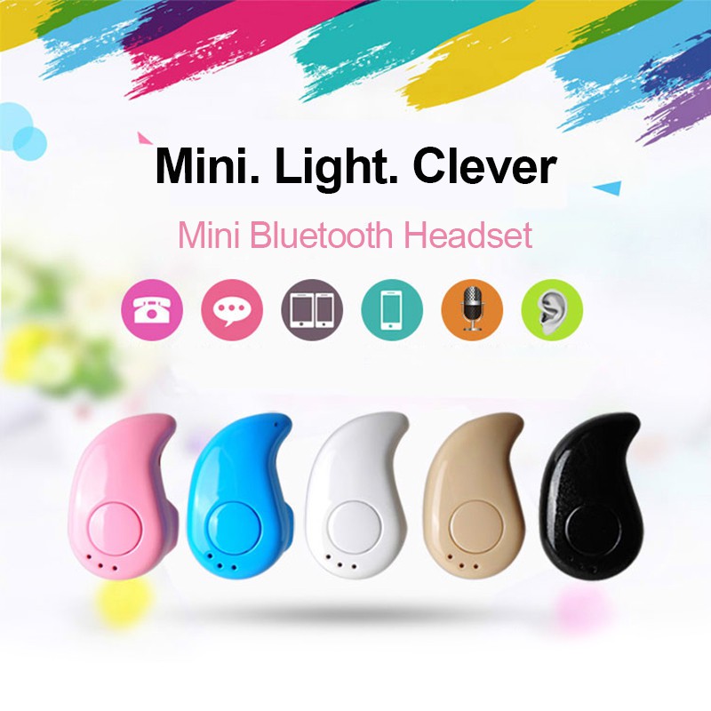 Tai Nghe Bluetooth Nhí Mini S530 Nhét Tai Không Dây, Kết Nối Được Với Tất Cả Các Dòng Điện Thoại