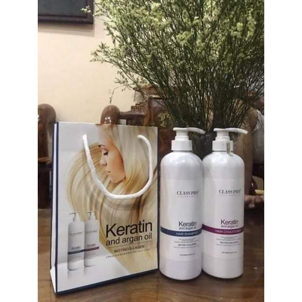 Cặp dầu gội xả KERATIN & COLLAGEN