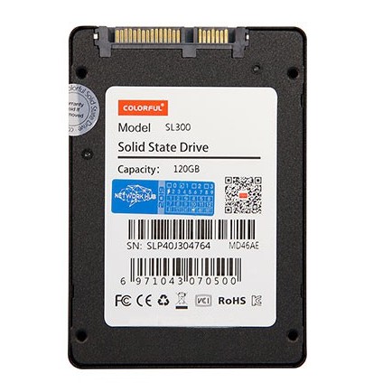 SSD 120GB Colorful SL300 Sata III 6Gb/s Tốc Độ 530/450Mbs - BH 3 Năm Chính Hãng Network Hub (NWH) | BigBuy360 - bigbuy360.vn