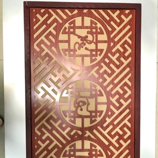 Tấm chống ám khói chữ Phúc Lộc Thọ 81x41