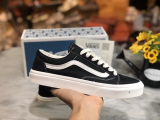 Giầy vans vaul đen lót da 11 ( full box + free ship )