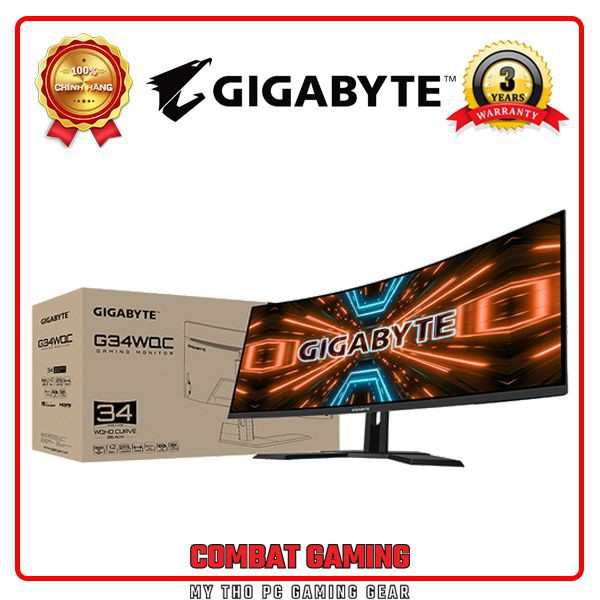 Màn Hình Cong GIGABYTE G34WQC | WebRaoVat - webraovat.net.vn