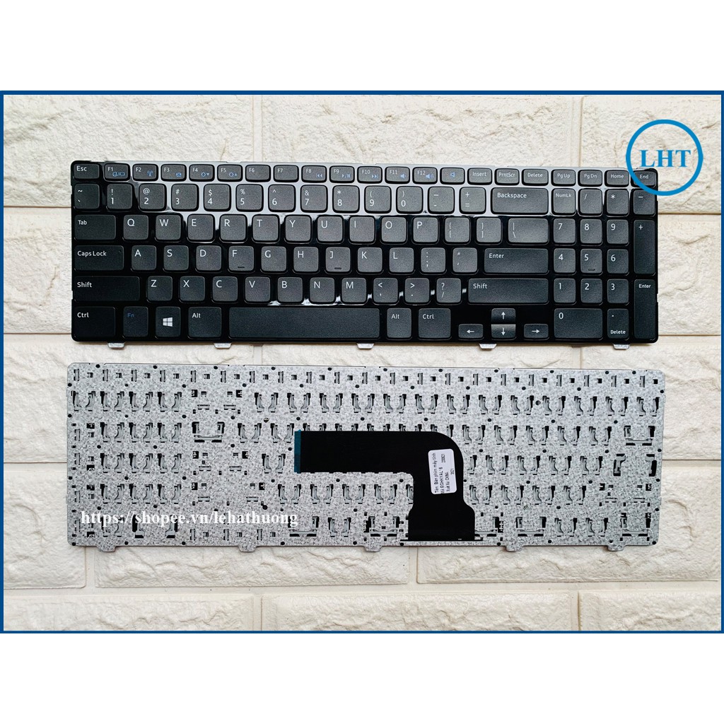 BÀN PHÍM LAPTOP DELL 3521 3531 3537 5537 5521 M531R 5535 CHẤT LƯỢNG CAO - NHẬP KHẨU