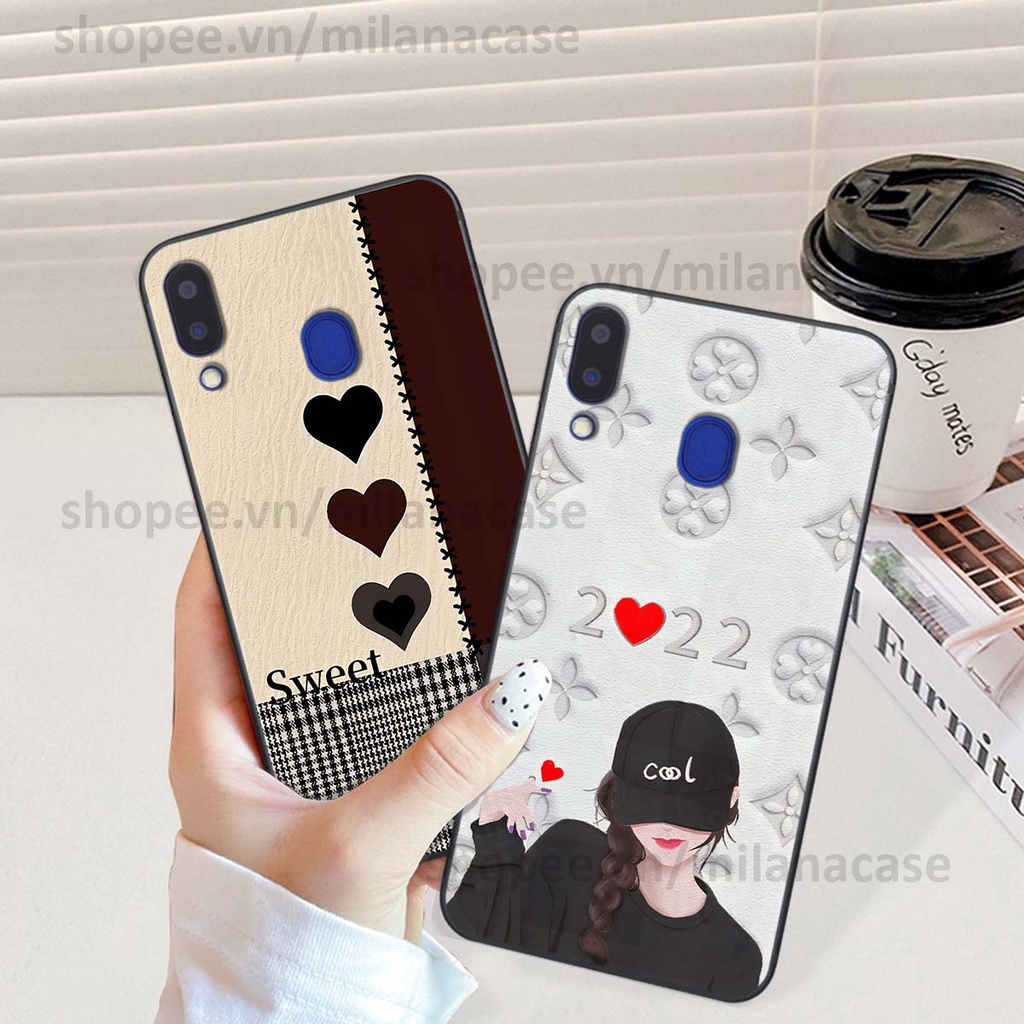 Ốp Samsung M20 / M30 hình trái tim be love tình yêu siêu đẹp, cá tính, thời trang