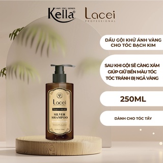 Dầu gội khử ánh vàng cho tóc bạch kim Lacei Improvement