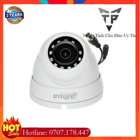 Camera Dome 4 in 1 hồng ngoại 2.0 Megapixel DAHUA DH-HAC-HDW1200MP-S5 - -Cam Kết Hàng Chính Hãng