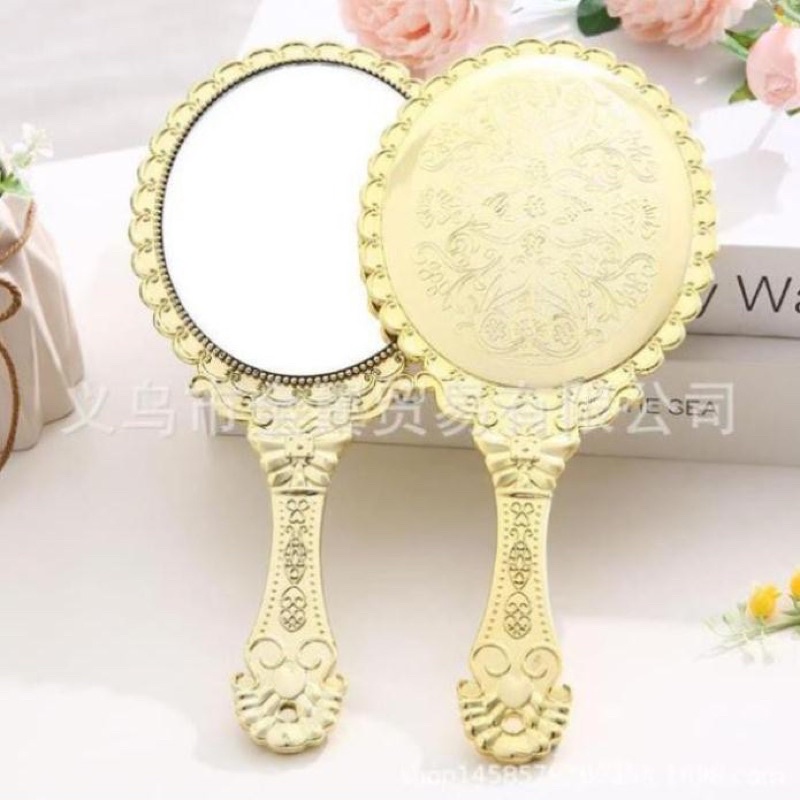 Gương cầm tay công chúa , sử dụng trang điểm và phun xăm