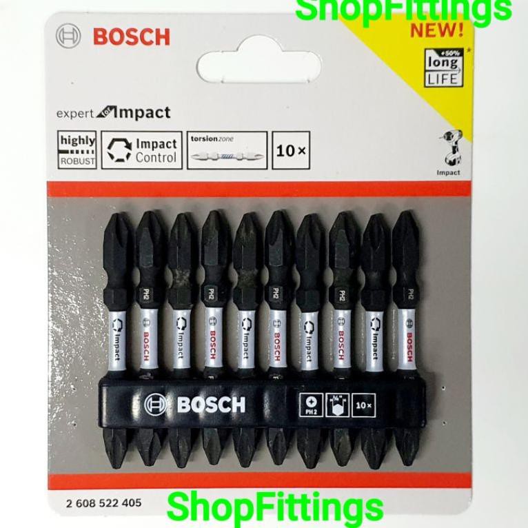 Bộ Tua Vít Từ Tính 2 Đầu 65mm Bosch Ph