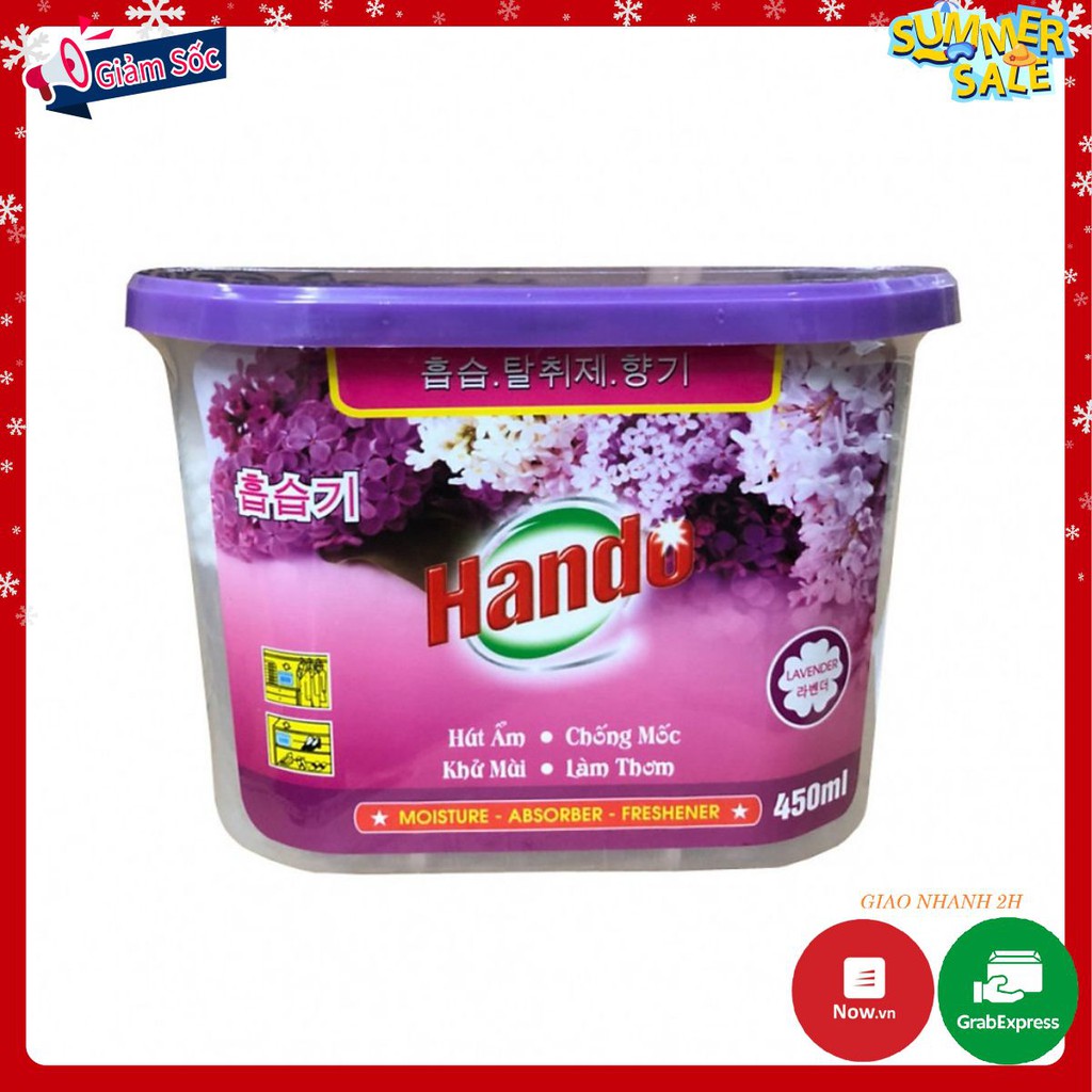 Hộp Hút Ẩm Khử Mùi Nấm Mốc Hương Lavender 450Ml