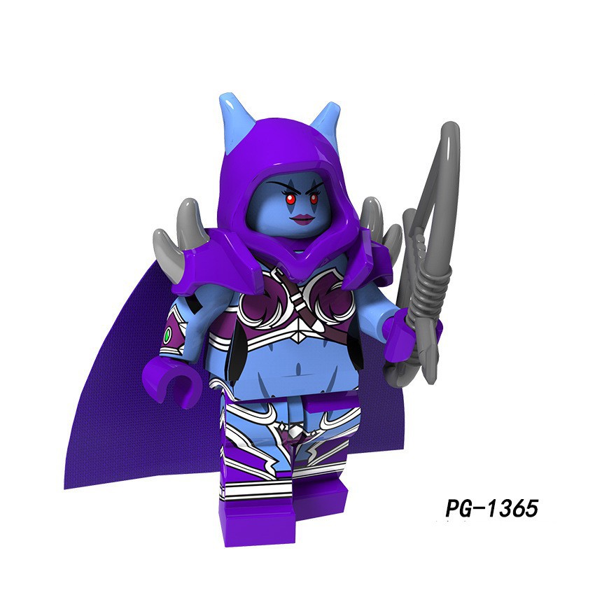 Xếp Hình Minifigures Các Nhân Vật Trong Trò Chơi World Of Warcarft - Đồ Chơi Lắp Ráp non-lego PG8165 [B4]