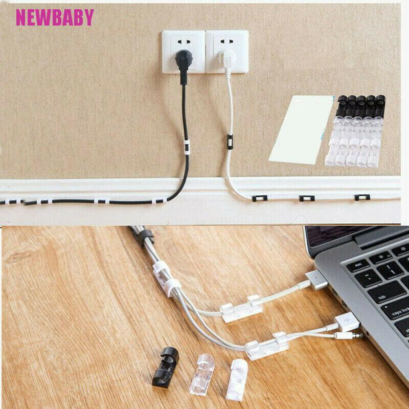 Kẹp Cố Định Dây Cáp Gọn Gàng Tiện Dụng Cho Gia Đình