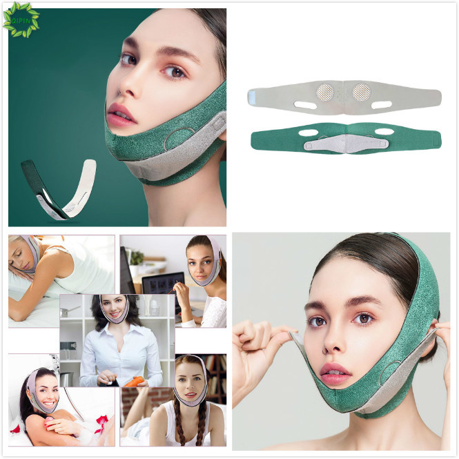 [Hàng mới về] Mặt nạ nâng cơ mặt mát xa làm thon gọn tạo cằm chữ V và chống nếp nhăn