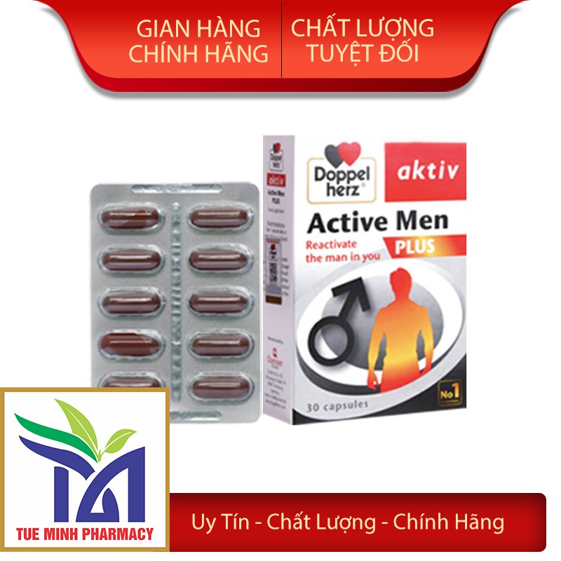 [GIÁ GỐC] Active Men Plus tăng cường sinh lý nam hộp 30 viên