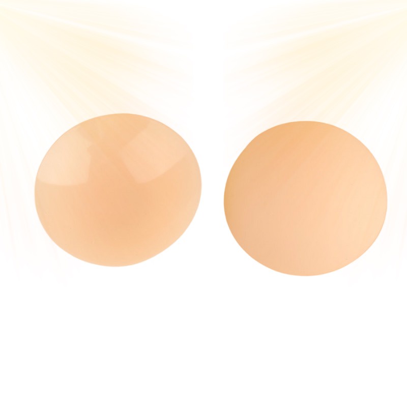 Miếng Ngực Silicon Nhiệt Tự Thân Không Keo Siêu Dính Bảo Vệ Nhũ Hoa SunBra D189