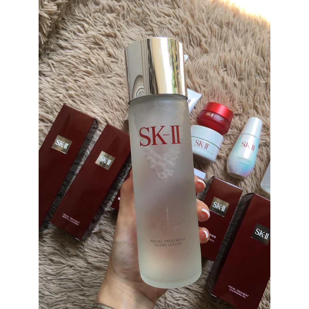 Nước hoa hồng SKII/ sk2/ sk-ii Facial treatment clear lotion SKII 230ml, chính hãng Nhật bản