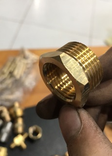 Đầu nối răng thau/inox