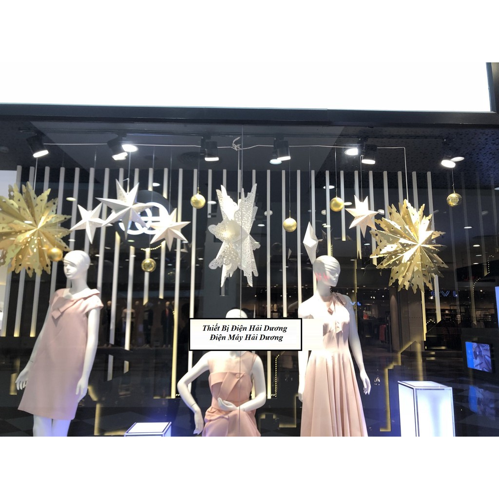 Bộ 3 Đèn led rọi ray GS Lighting - tiết kiệm 80% điện năng (Đen/Trắng) - BH Đổi mới 1 năm