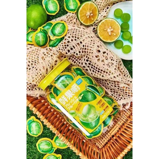 Hộp kẹo trái cây vị hoa quả 375g