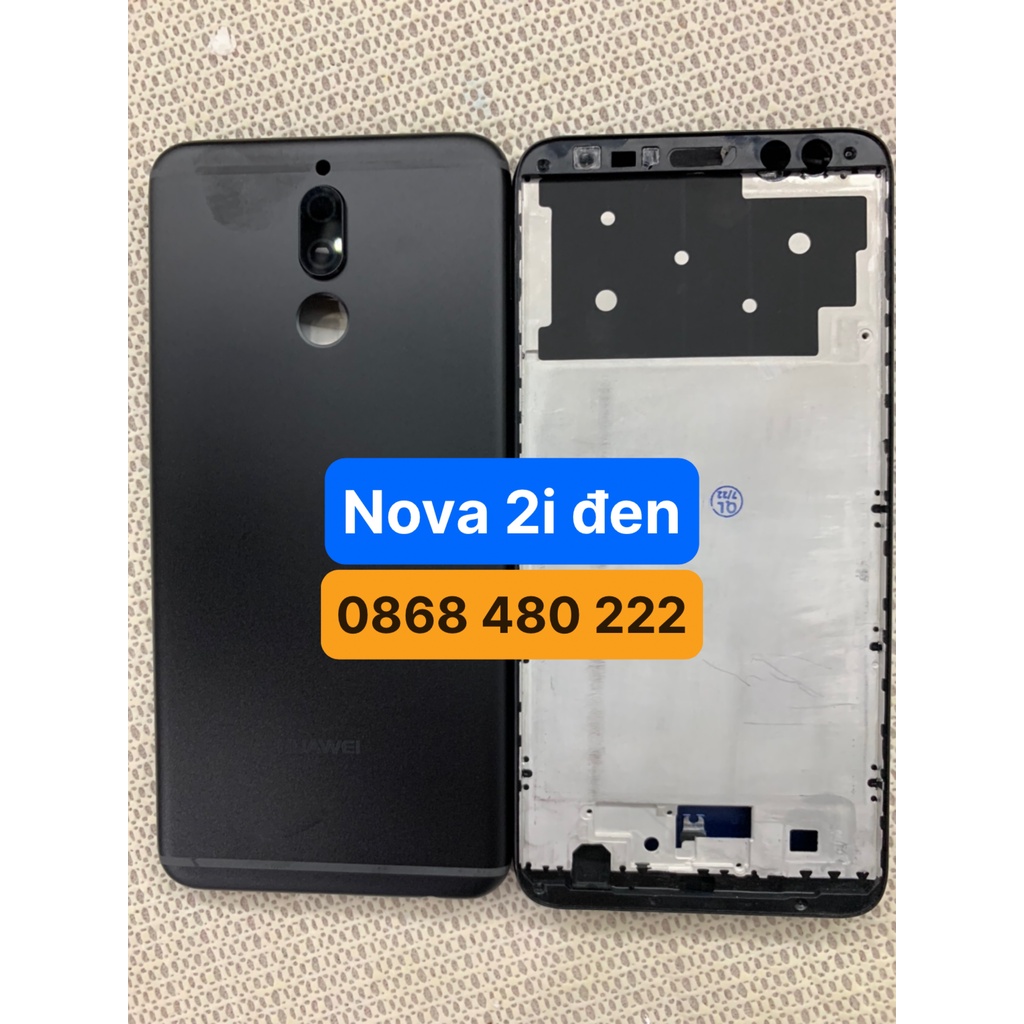 Bộ vỏ điện thoại huawei Nova 2i hàng zin