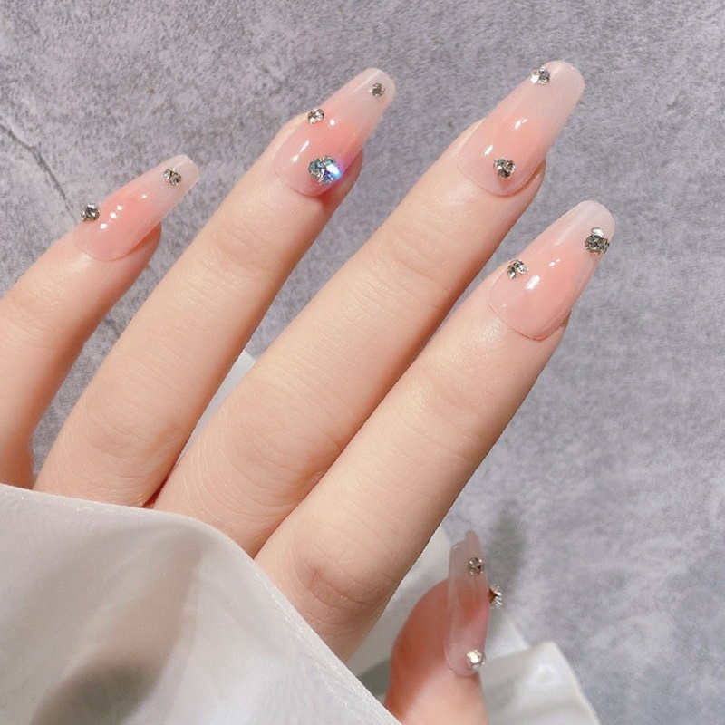 Phụ Kiện Đá Pha Lê AB Trang Trí Móng Tay Nghệ Thuật Thời Trang DIY