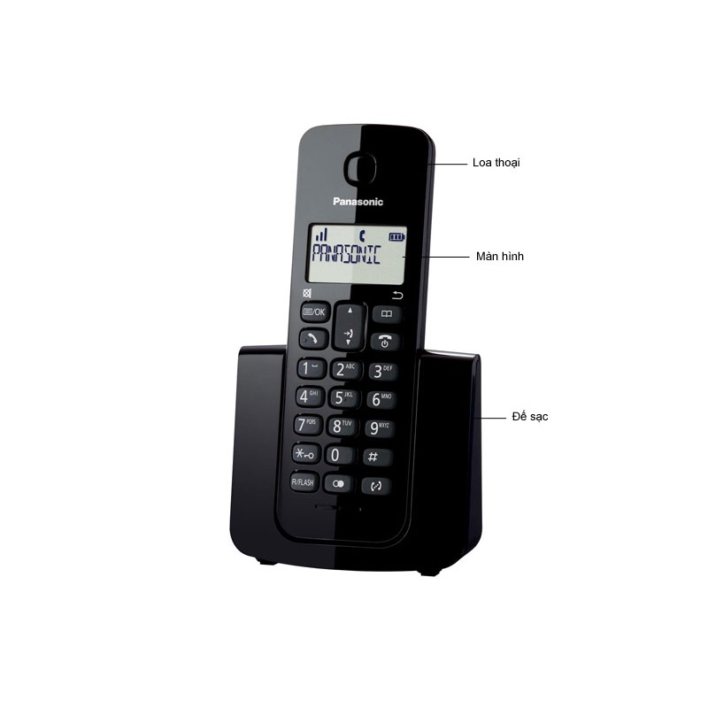 Điện thoại không dây Panasonic KX-TGB110 chính hãng