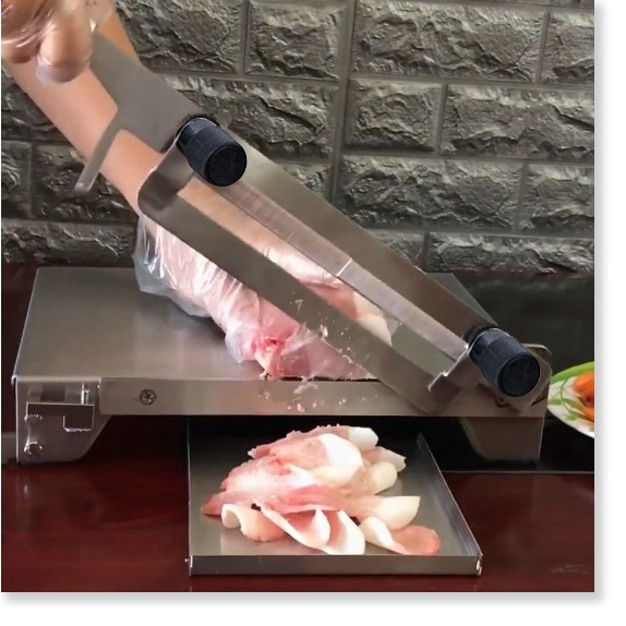 Máy Thái Thịt, Chặt Gà đông lạnh Đa Năng, Bộ dao thái thịt đông, chín cho nhà hàng/gia đình