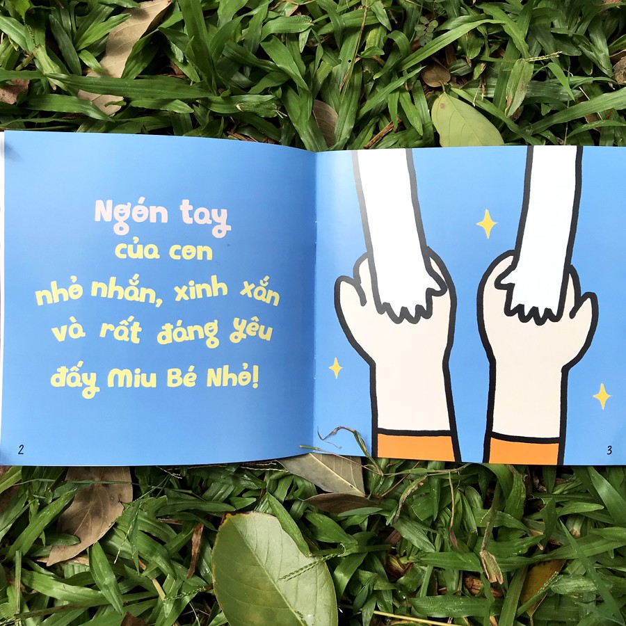 Sách - Ehon Kĩ Năng Sống - Miu Bé Nhỏ - 8 quyển lẻ tùy chọn (1-6 tuổi)