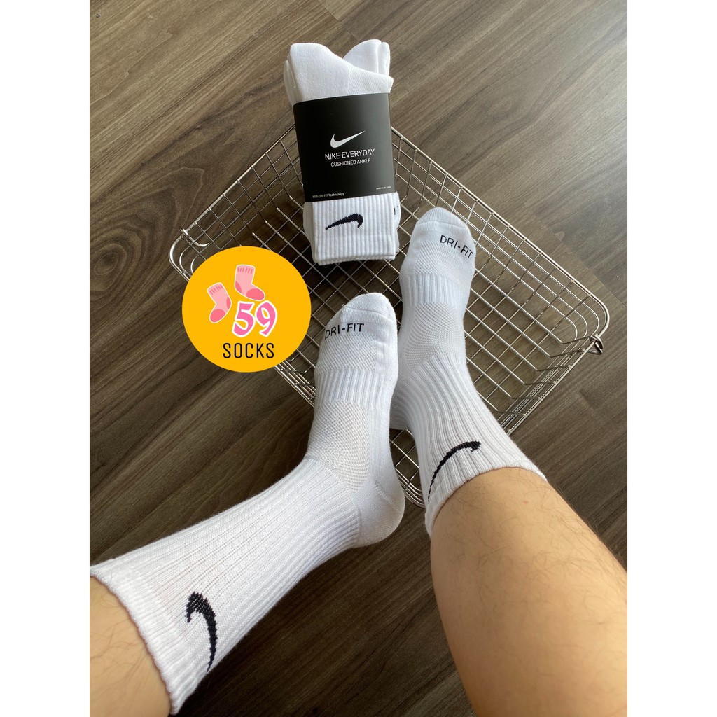 Tất / vớ Nike Chính Hãng Cổ Trung  - Swoosh59