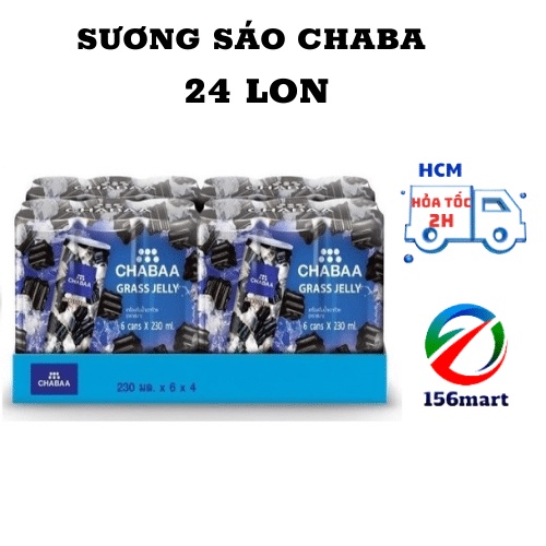 Sương sáo Chabaa, Nước trái cây Chabaa Thái Lan 24 lon