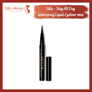 Kẻ mắt Stila Stay All Day Waterproof Liquid Eye Liner minisize màu Intense Black