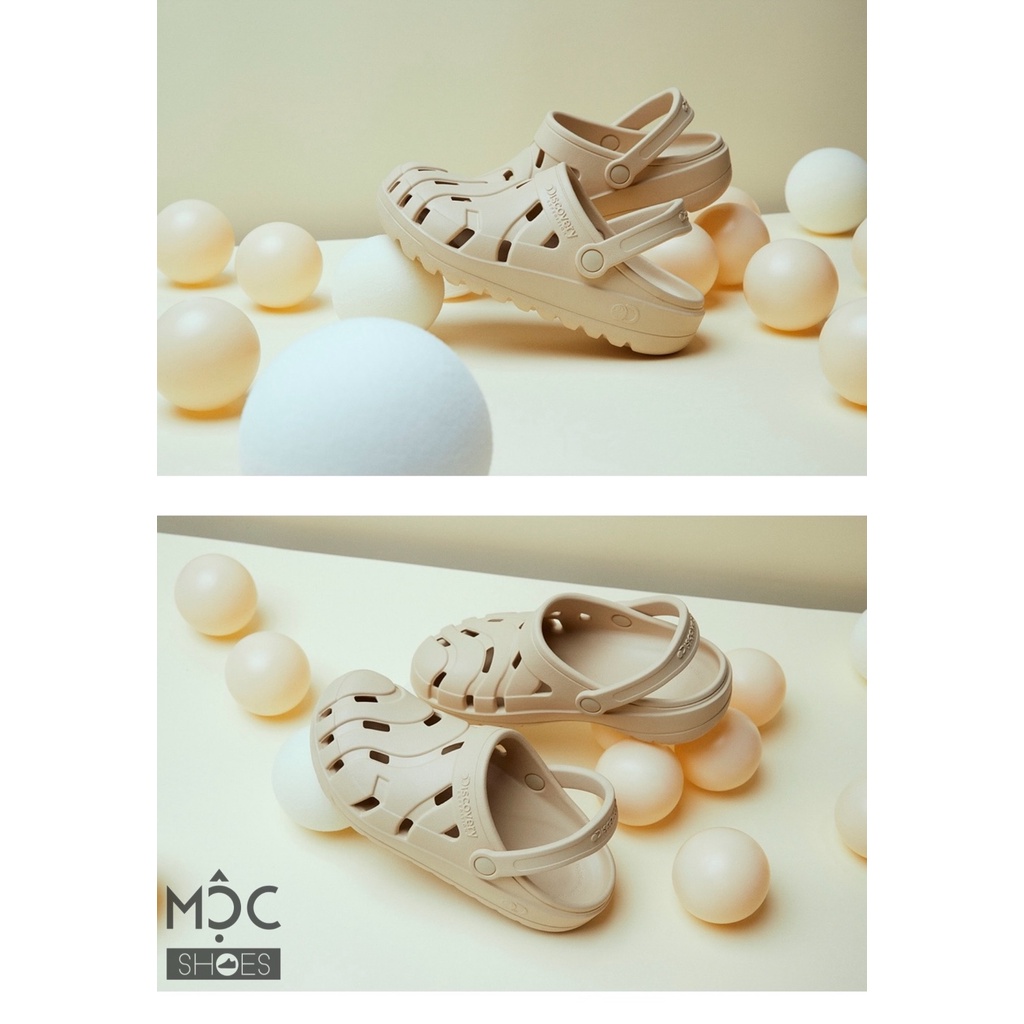 Dép Sục Rọ CROCS DISCOVERY Expedition - màu TAN Beige