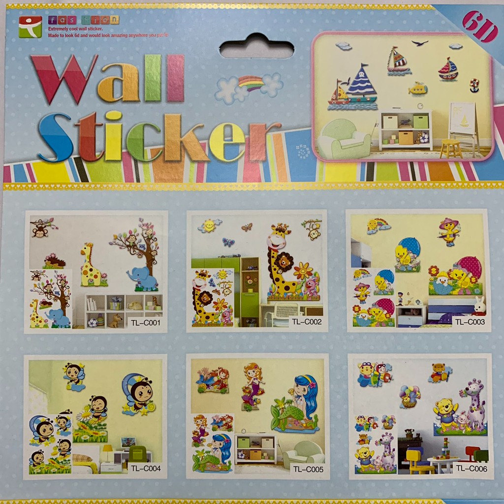 Tranh nổi 3D, sản phẩm sẵn keo bóc dán các chi tiết, trang trí trên tường,cửa, tủ... | BigBuy360 - bigbuy360.vn