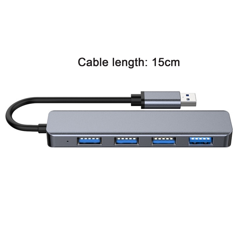 Bộ Chia 4 Cổng USB 3.0 2.0 4 Cổng Phù Hợp Cho Máy Tính