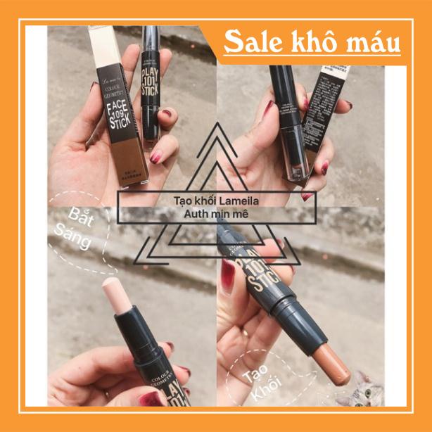 Cây Tạo Khối Kèm Che Khuyết Điểm 2 Đầu Nội Địa Geometry Sắc Nét sỉ tốt - PIG PIG (hàng sẵn) | BigBuy360 - bigbuy360.vn