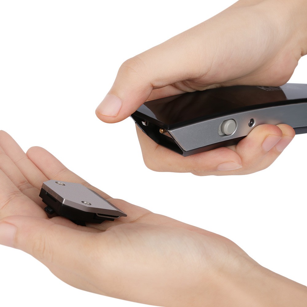 Tông đơ cắt tóc cạo râu Kemei-619 220-240V bằng điện chuyên nghiệp