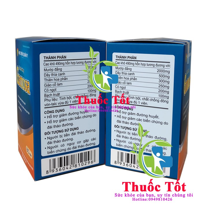 [Chính Hãng] LIỆU TRÌNH 2 HỘP THANH ĐƯỜNG GAMOSA HỌC VIỆN QUÂN Y | BigBuy360 - bigbuy360.vn