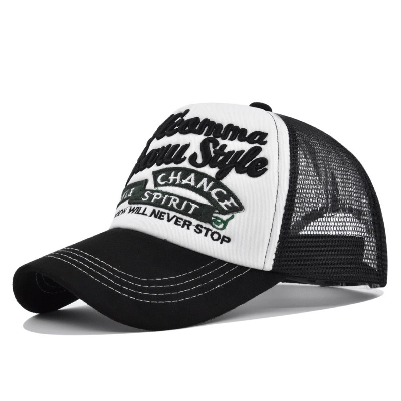 Mũ trucker thêu phong cách streetwear, vintage, workwear Brokeboiz