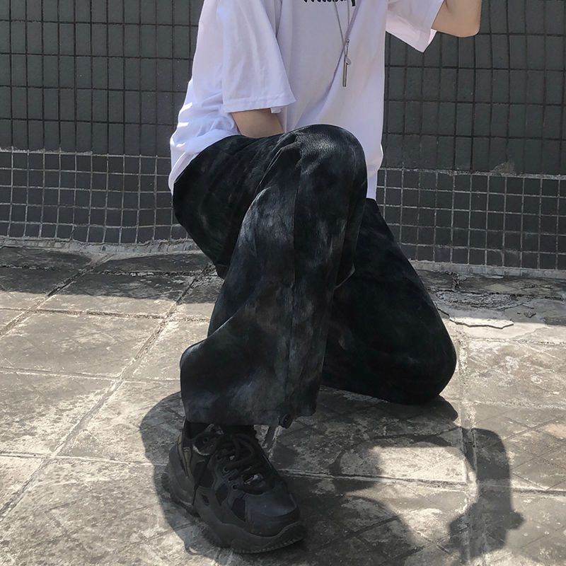 Quần Dài Ống Rộng Màu Xám Phong Cách Cá Tính | BigBuy360 - bigbuy360.vn