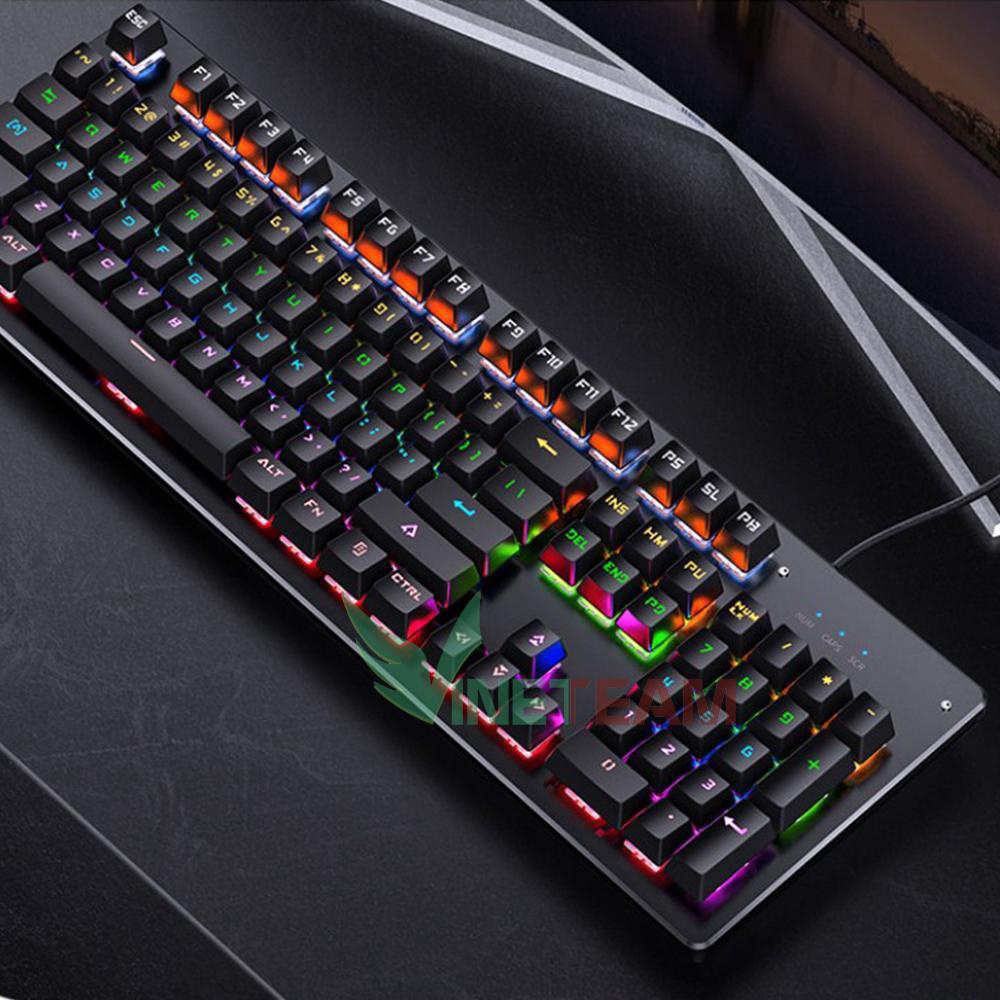 Bàn Phím Cơ Gaming ZK4 Gaming cao cấp, nhiều chế độ led, phím tạch tạch cảm giác chơi game cực đã BH 12 tháng -dc4097