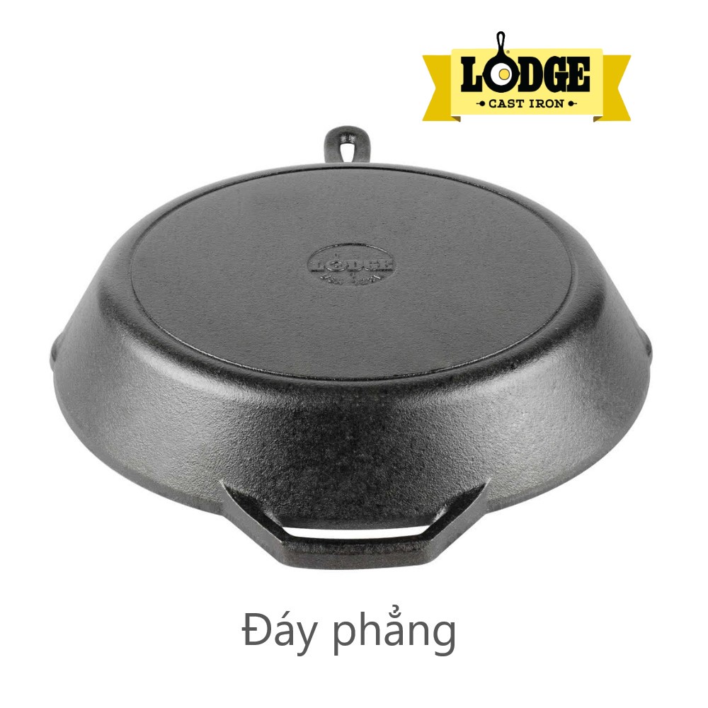 Chảo gang đúc chính hãng Lodge 20.3 cm - L5SK3. Chảo dùng nướng, chiên, xào, áp chảo thực phẩm