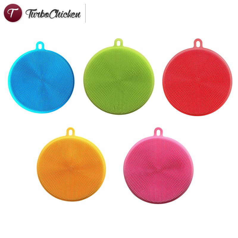 Miếng Rửa Chén Đa Năng Bằng Silicon