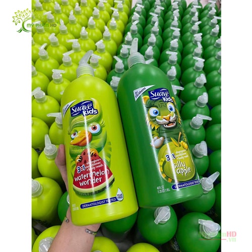 👶 Sữa Tắm Gội Xả Cho Trẻ Em Suave Kids 3in1👶